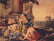 Laurent de la Hyre, Mercury Takes Bacchus to be Brought Up by Nymphs